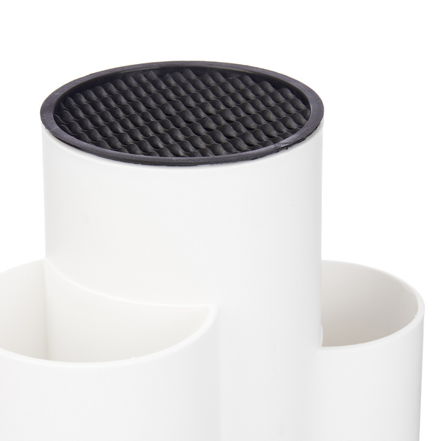 Suport pentru cutite, plastic, 12,5 x 23 x 22 cm