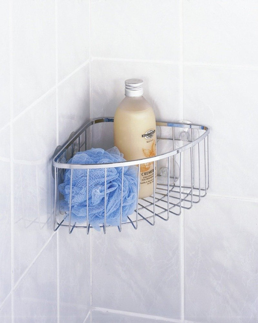 Raft pentru baie RAGUSA - pe colț, 6 ventuze, WENKO