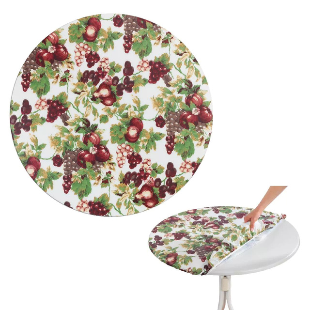 Fata de masa pentru o masuta de gradina, motiv mozaic, Ø 70 - 90 cm