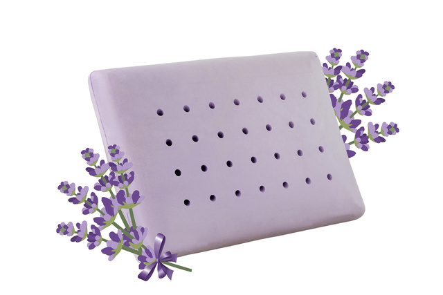 Perna Visco, aroma de lavanda, 60 x 40 x 12 cm