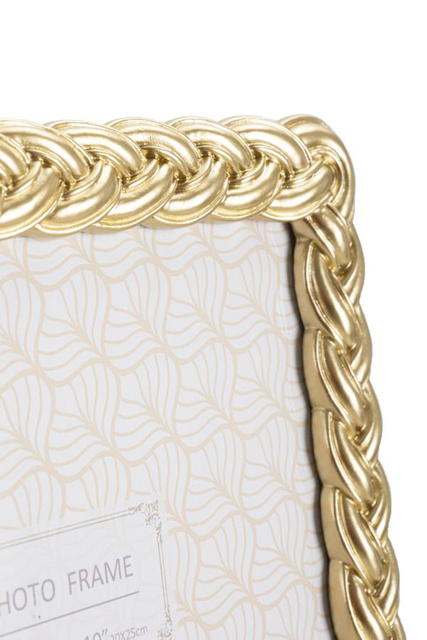 Ramă aurie cu stucco, 25 x 30 cm