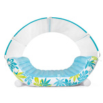 Sezlong gonflabil cu acoperis