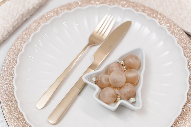 Set globulete din sticla, 24 bucati, Ø 2,5 cm