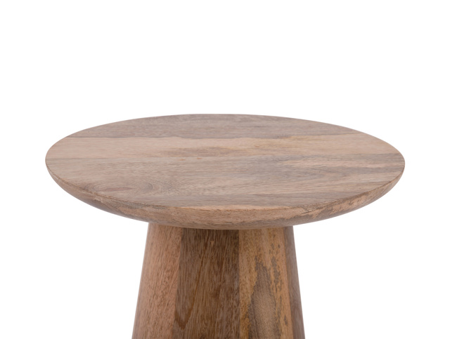 Masă de cafea din lemn FORCE, Ø 30 cm