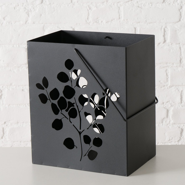 Set 2 felinare metalice Calypso, negru