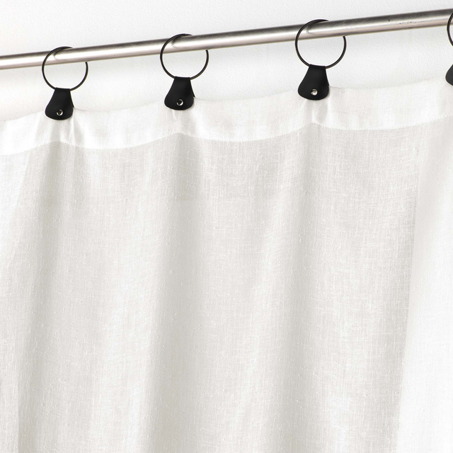 Perdea din plasă LINKA cu ochiuri metalice, 140 x 240 cm