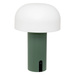 Lampa de exterior, metal verde, JANY, 22 cm