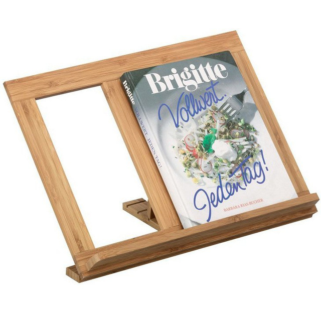 Suport pentru cărți de bucate, 100% bambus, ZELLER