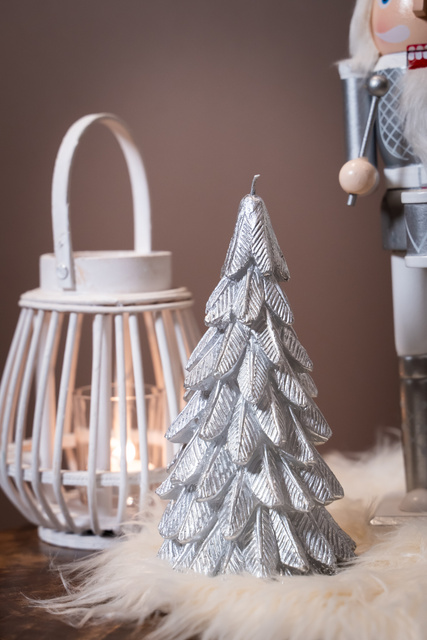 Felinar din bambus Ilvie, 16 cm