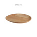Farfurie decorativa din lemn de tec, Ø 40 cm