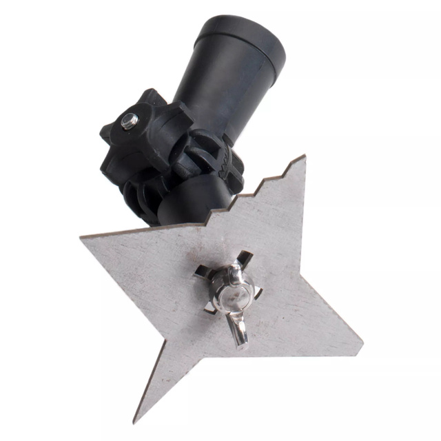 Racleta pentru chit cu 4 dinti cu maner telescopic