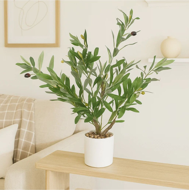 Copac de măsline decorativ, 58 cm