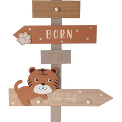 Umeras pentru copii Zoo, 44 ​​x 3,5 x 51,5 cm