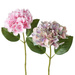 Hortensie artificială pe tulpină, 46 cm