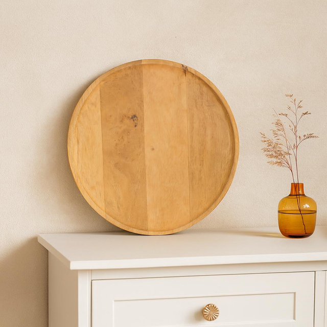 Farfurie din lemn LIL, Ø 38 cm