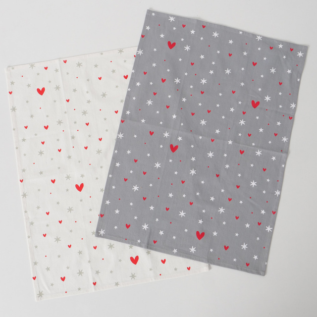 Prosoape de bucătărie cu model mic ANELLA, 50 x 70 cm, 2 buc.