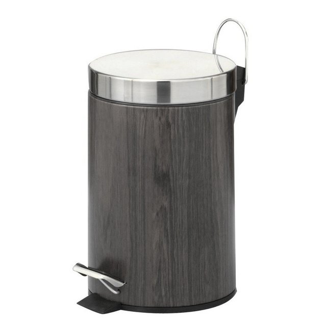 Coș de baie WALNUSS, recipient pentru gunoi - 3 l, ZELLER, maro închis