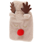 Termofor de 0,85 L cu motiv sărbătoresc, ren.