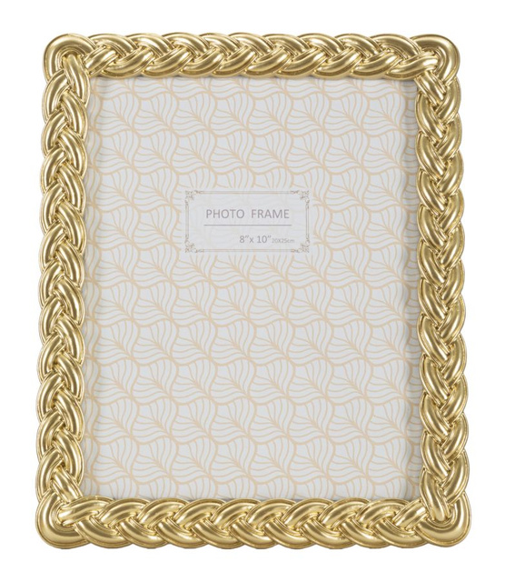 Ramă aurie cu stucco, 25 x 30 cm