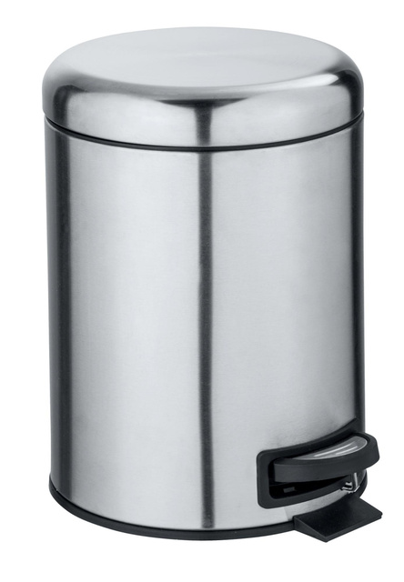 Cos de gunoi LEMAN, gri, 5 L, Wenko