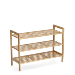 Raft din bambus pentru pantofi, 70 x 26 x 50 cm