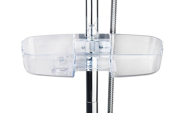 Raft de baie pentru duș CADDY Premium montat pe bara de duș, WENKO