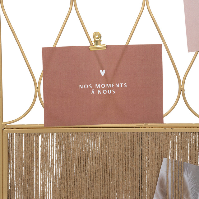 Tabla memo pentru notite si fotografii LINDSAY, 60 x 37 cm