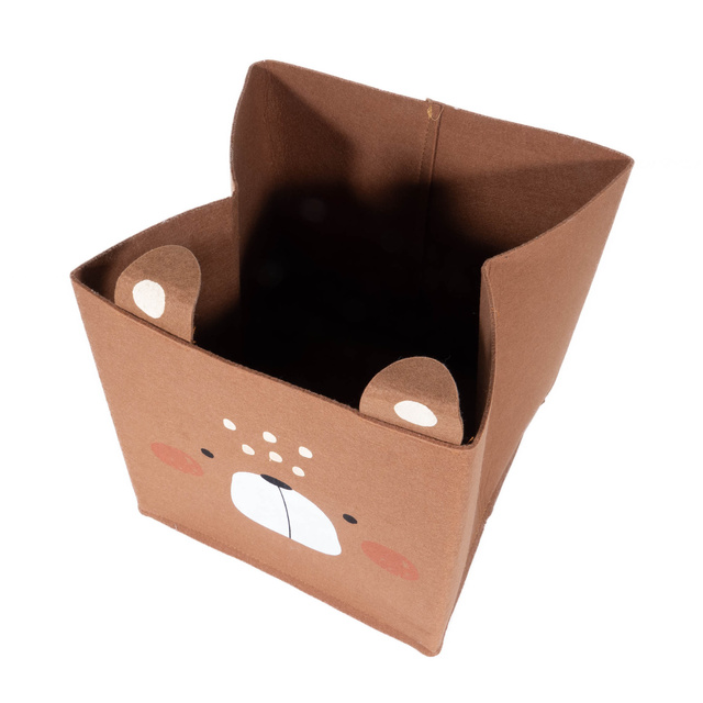 Cutie pliabila pentru jucarii Forest Friends, cu urechiuse, din fetru