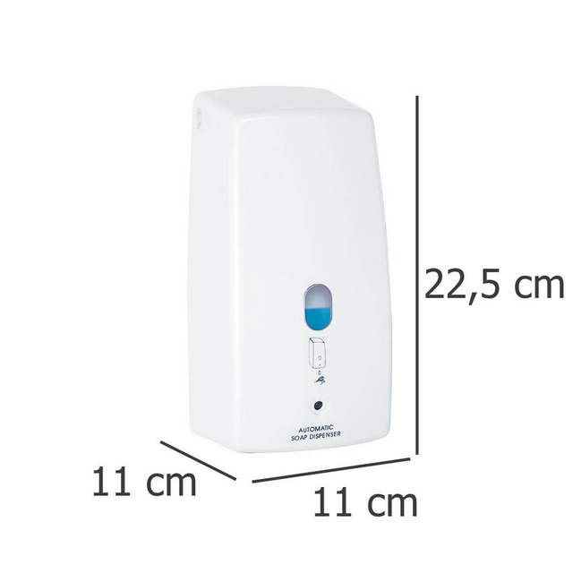 Dispenser de săpun fără contact TREVISO cu infraroșu - 650 ml, WENKO, alb