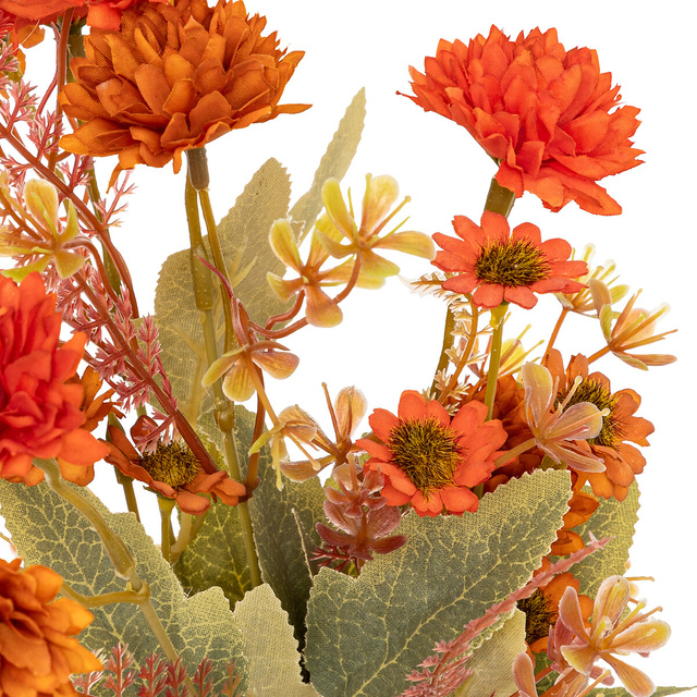 Buchet mixt de toamnă Pery înălțime 33 cm -portocaliu