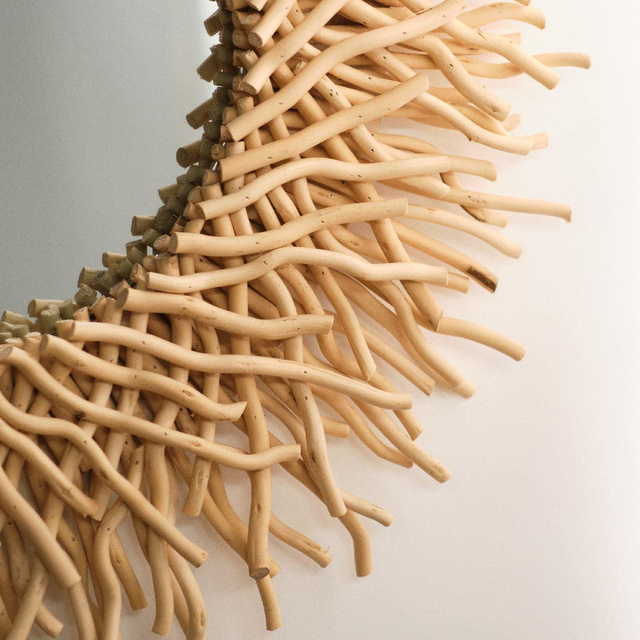 Oglinda rotunda Kargo, 88 cm