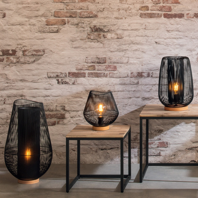 Lampă de masă JENA în stil mansardă, 28 cm