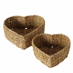 Cosuri decorative in forma de inima LOVE, 2 buc.