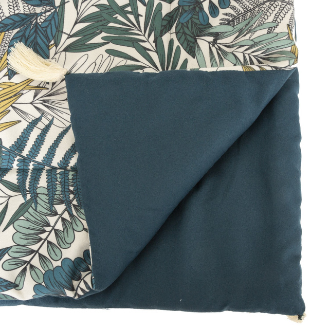 Traversa de pat TROPIC, motiv frunze, 80 x 180 cm