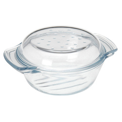 Vas cu capac rezistent la caldura, 1 l