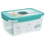 Recipient de sticla pentru depozitarea alimentelor, cu capac