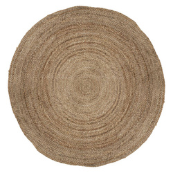 Covor decorativ rotund, pânză, Ø 120 cm