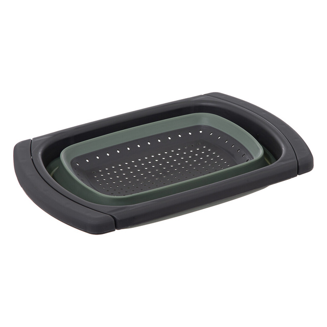 Sita de scurgere pentru chiuveta, pliabila, 39 x 26,5 x 4,2 cm