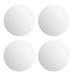 Oglinzi autoadezive fără cadru, set practic