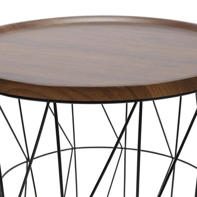 Masuta laterala cu cos, 37 x 39 cm