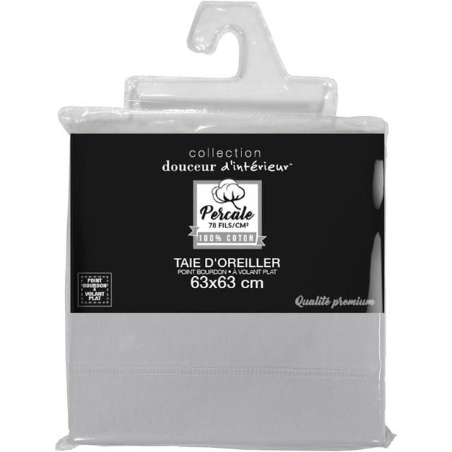 Fată de pernă din bumbac LOUMEA, 63 x 63 cm