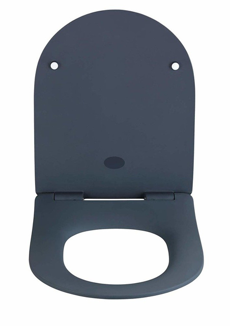 Capacul de toaletă Sedilo, duroplast, gri mat, WENKO