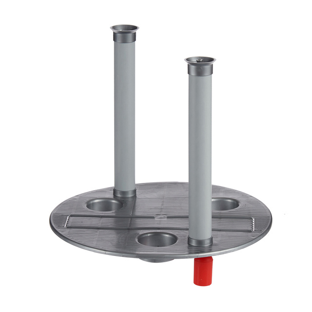 Ghiveci pentru flori cu auto-udare, alb, Ø 38 cm