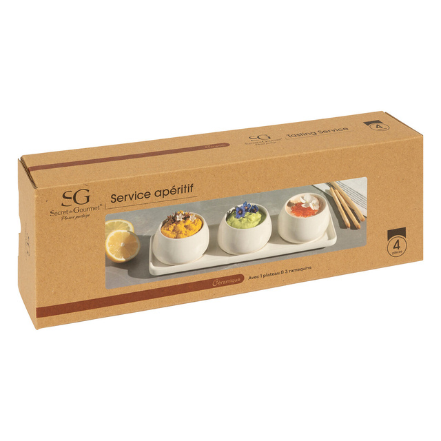 Boluri pentru sosuri si gustari NORA, ceramice