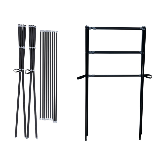 Uscător de rufe pliabil HARMEN, cu trei niveluri, 9 m