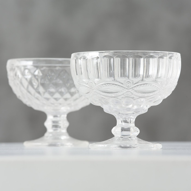 Pahar pentru inghetata din sticla, 250 ml