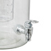 Dozator de băuturi din sticlă cu robinet și inserție pentru fructe FUZY, 6 l