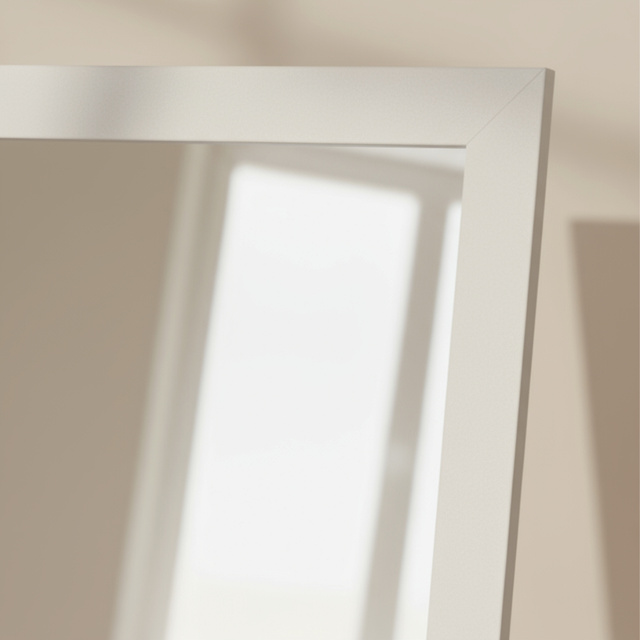 Oglindă de podea HAVLYS, 37 x 127 cm, albă