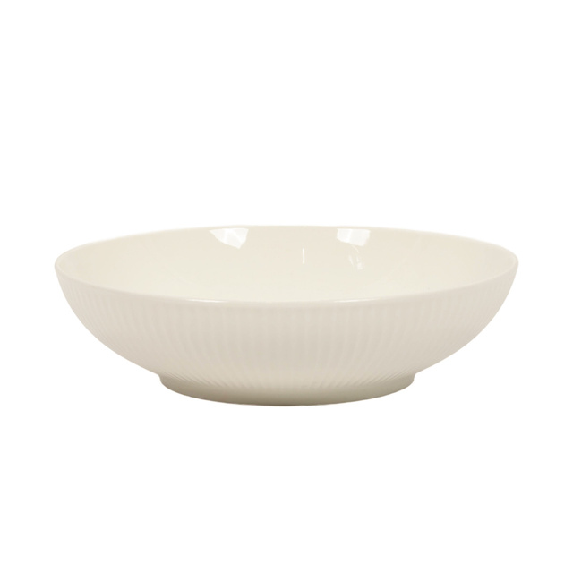 Farfurie adanca din portelan New Bone, Ø 20 cm