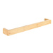 Suport pentru prosoape BAMBOO, bambus, maro deschis, 60 x 9 x 5 cm, WENKO